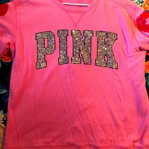 Victoria’s Secret PINK sweatshirt glitter